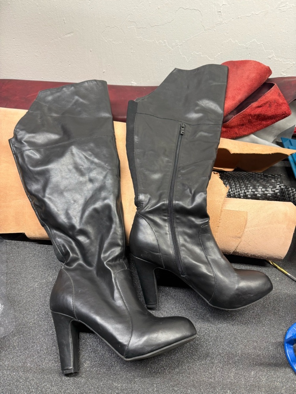 torrid Black Over-the-Knee High Heel Boots